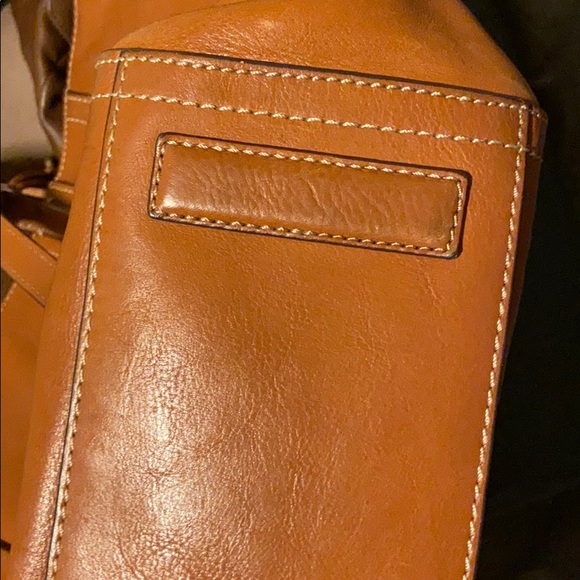 Brown leather Fossil purse - Picture 11 of 12